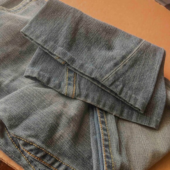 TRUE RELIGION brand Rainbow Thread Denim pants US 34 Made in USA USED - Picture 8 of 8